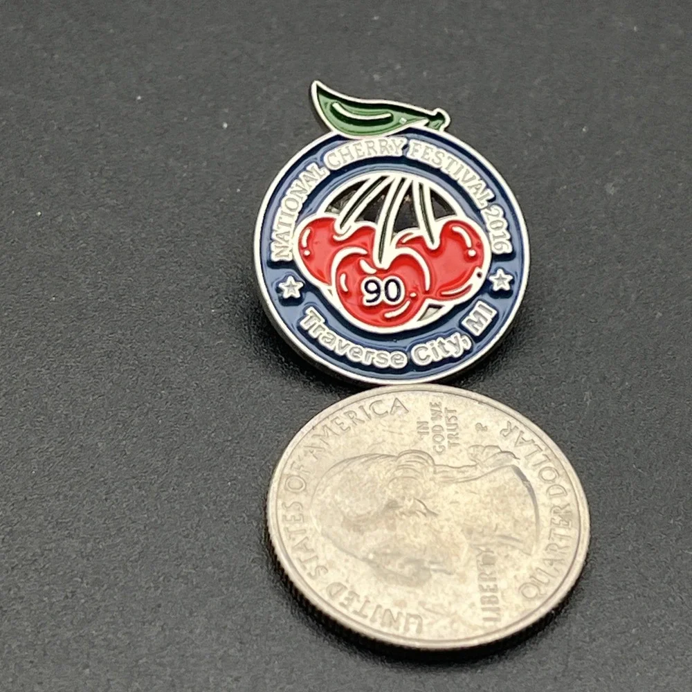 2016‎ National Cherry Festival Traverse City Michigan Lapel Hat Pin